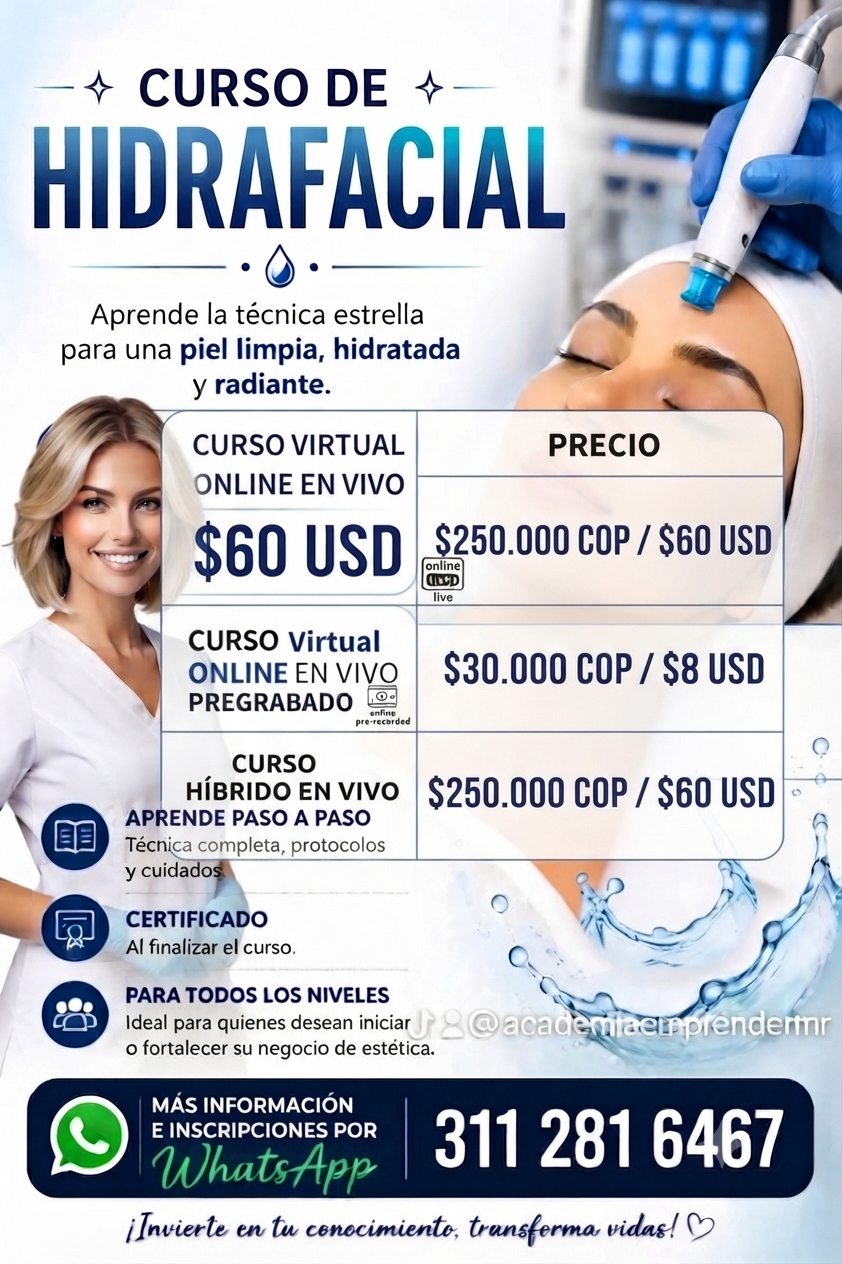 CURSO DE HIDRAFACIAL